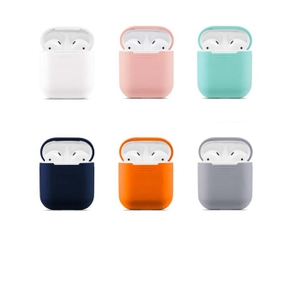 ซิลิโคน AirPods 1 2 Caes กันน้ำกันฝุ่นป้องกันการตกที่ใช้กับ Apple AirPods Series 1 Series 2