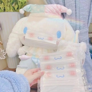 แมสแฟชั่น แมสชินลาม่อน หน้ากากอนามัย50ชิ้น ผ้านิ่ม ใส่สบาย ลายน่ารัก Mask