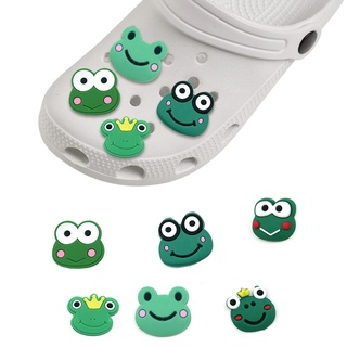 Cartoon Frog Series Jibbitz ติดรองเท้า ตัวการ์ตูนติดรองเท้า ลายสวยใส่ง่ายทุกชิ้น