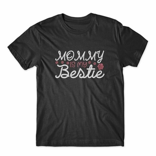 【100% cotton】เสื้อยืดพรีเมี่ยมสําหรับแม่และเด็ก My Bestie