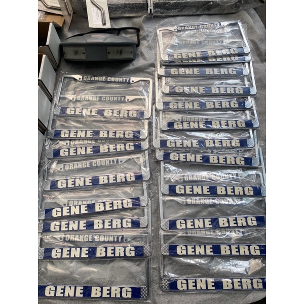 กรอบป้าทะเบียน gene berg(dubbug)