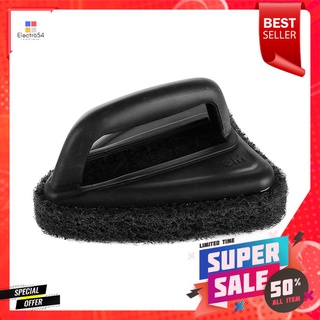 แปรงใยขัดหัวจรวดพร้อมด้ามจับ SCOTCH-BRITE สีดำSCRUB BRUSH WITH HANDLE AND TRIANGULAR HEAD ROCKET SCOTCH-BRITE BLACK