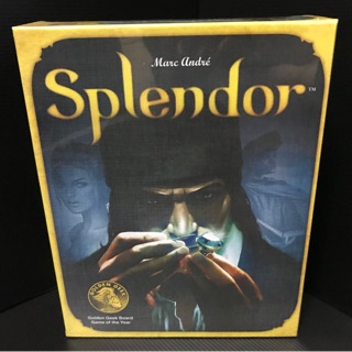 (พร้อมส่ง) บอร์ดเกมส์จีน Splendor งานพรีเมี่ยม เหรียญพลาสติก คู่มือภาษาอังกฤษ