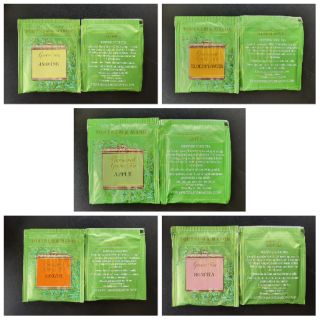 Fortnum &amp; Mason Green Tea Set 5 Flavoured Tea Bags