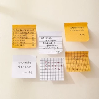 กระดาษโน๊ตเหนียว Memo Diy 80 แผ่น