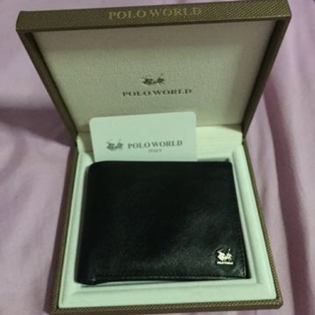 กระเป๋าสตางค์ ยี่ห่อ Polo World #Polo แท้💯%