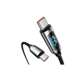 โปรโมชั่น : Baseus สายชาร์จอย่างรวดเร็ว 100W Usb Type - C To Type - C 5A สําหรับ Mi 11 Samsung S21 S20