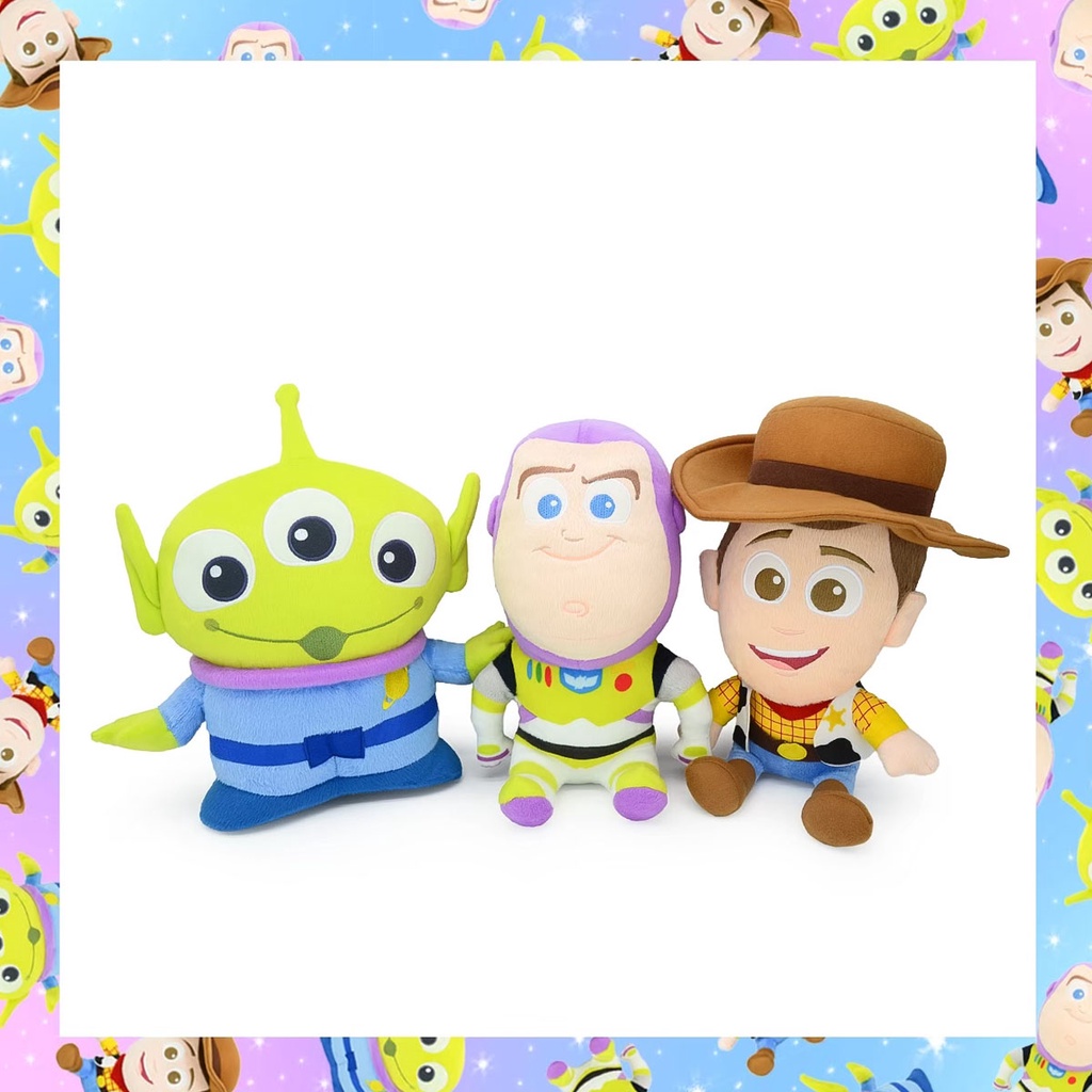 Disney Pixar ลิขสิทธิ์แท้ ตุ๊กตา ทอย สตอรี่ Toy Story Woody / Buzz Lightyear / Alien / : Kawaii