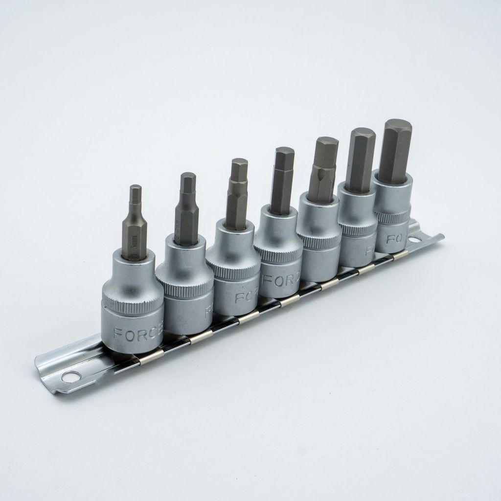 3075 ชุดเดือยหกเหลี่ยม 3/8" 7 PCS