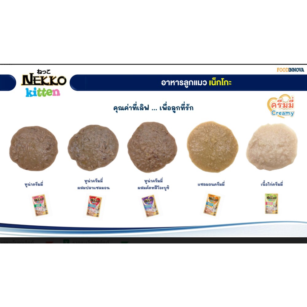 [Cheaper] [ยกลัง] Nekko Pouch 70g [มี 17 สูตร] อาหารเปียกแมว เน็กโกะ 70 กรัม [ขายยกลังคละรสไม่ได้] - รูปที่ 2