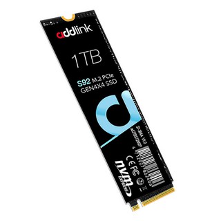 1 TB SSD (เอสเอสดี) ADDLINK S92 - PCIe 4/NVMe M.2 2280 (AD1TBS92M2P)