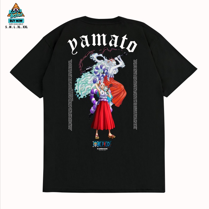 เสื้อยืดอนิเมะ YAMATO ONEPIECE - Kaos.bature