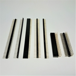 Pin Header พินเฮดเดอร์ ขาเสียบบอร์ด ก้างปลา 2.54 mm.