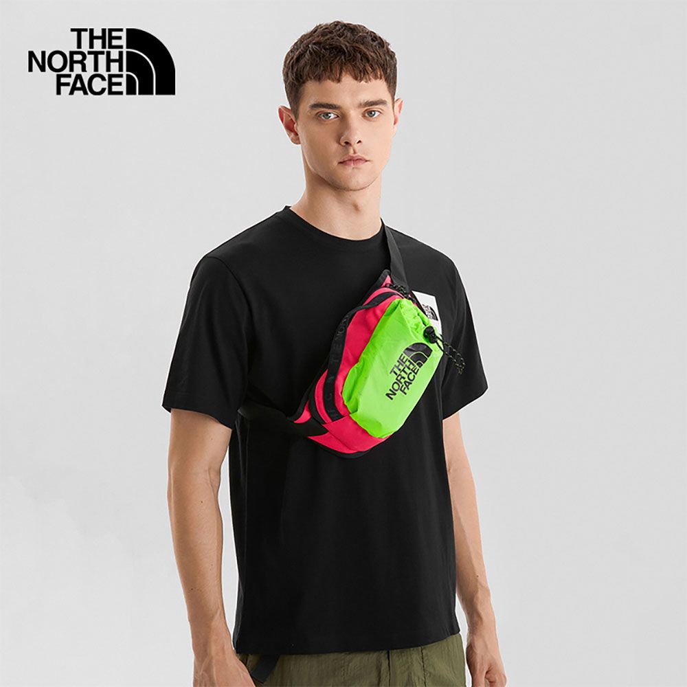 THE NORTH FACE BOZER HIP PACK III-L SAFETY GREEN/BRILLIANT CORAL กระเป๋าคาดเอว UNISEX