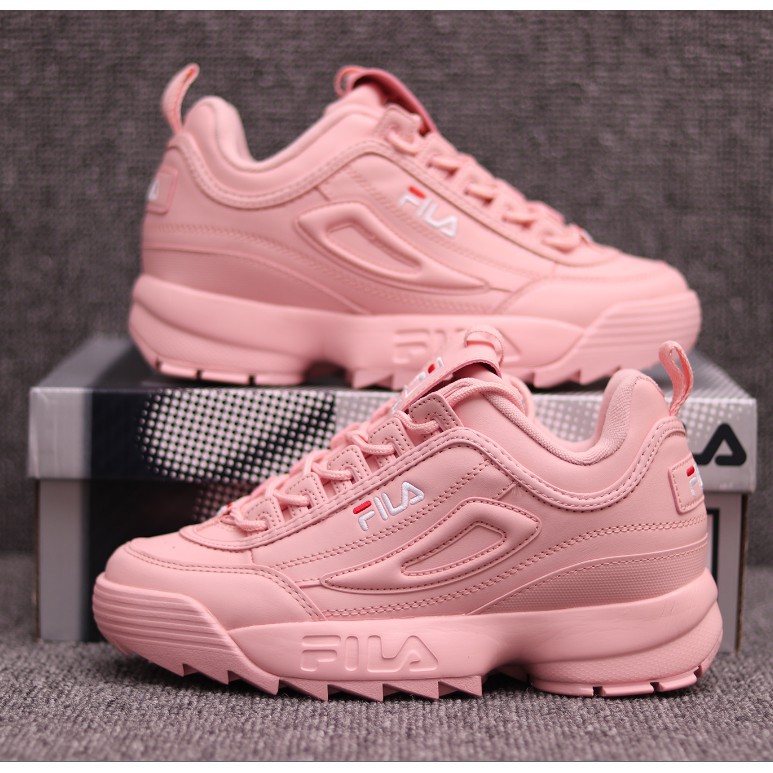 Kasut on sale fila pink