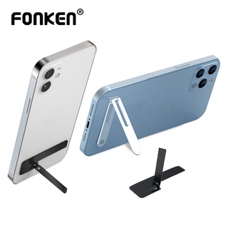 Fonken ขาตั้งโทรศัพท์มือถือ แบบบางพิเศษ พับได้ สําหรับ I-Phone Samsung Huawei Xiaomi