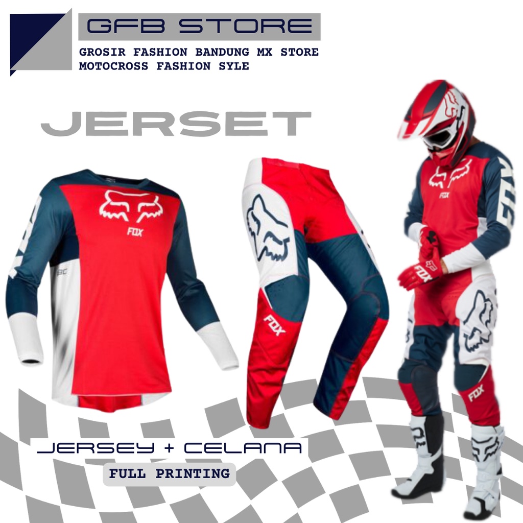 ชุดเสื้อวิบาก | กางเกงสายไขว้ | Trail jersey