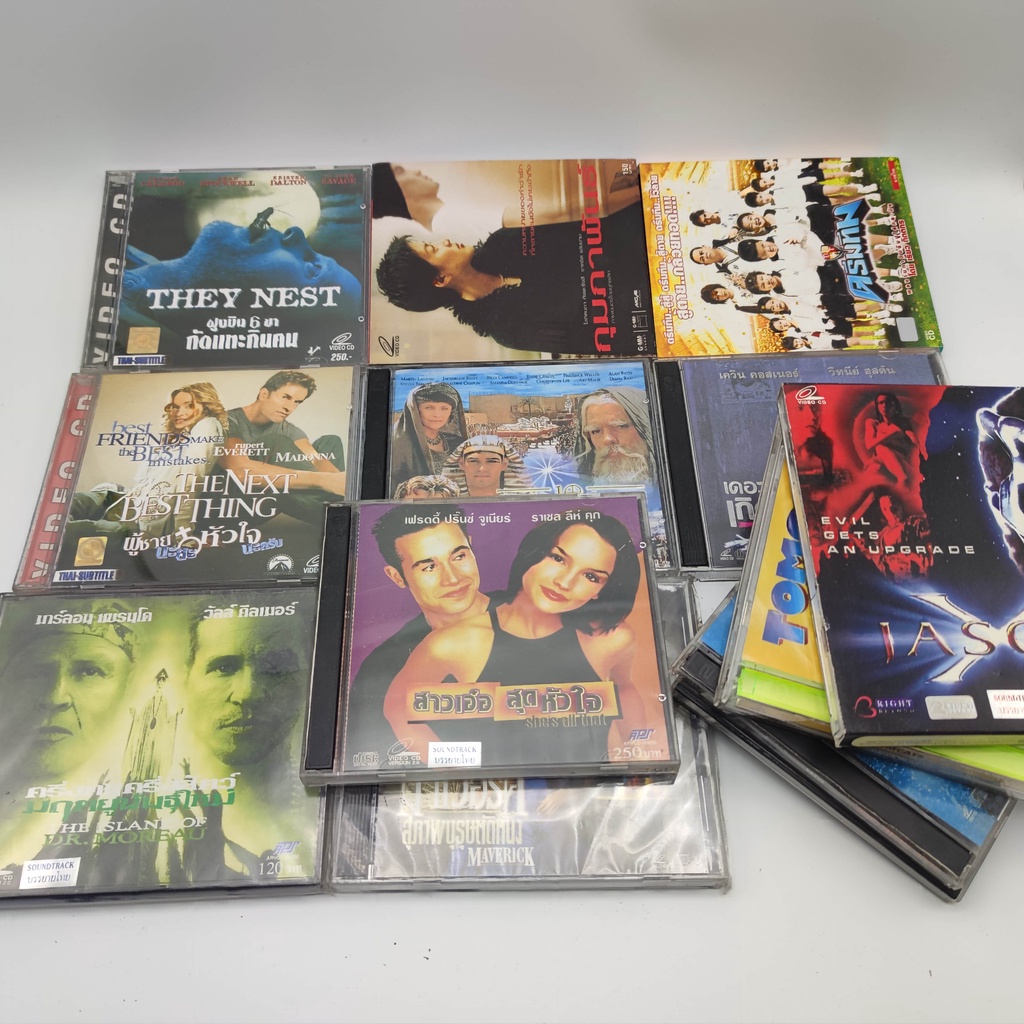 VCD หนัง ภาพยนต์ รวม 14 เรื่อง 1.the next best thing [แท้] 2.ฝูงบิน 6 ขา กัดแทะกินคน [แท้] 3.JASON X