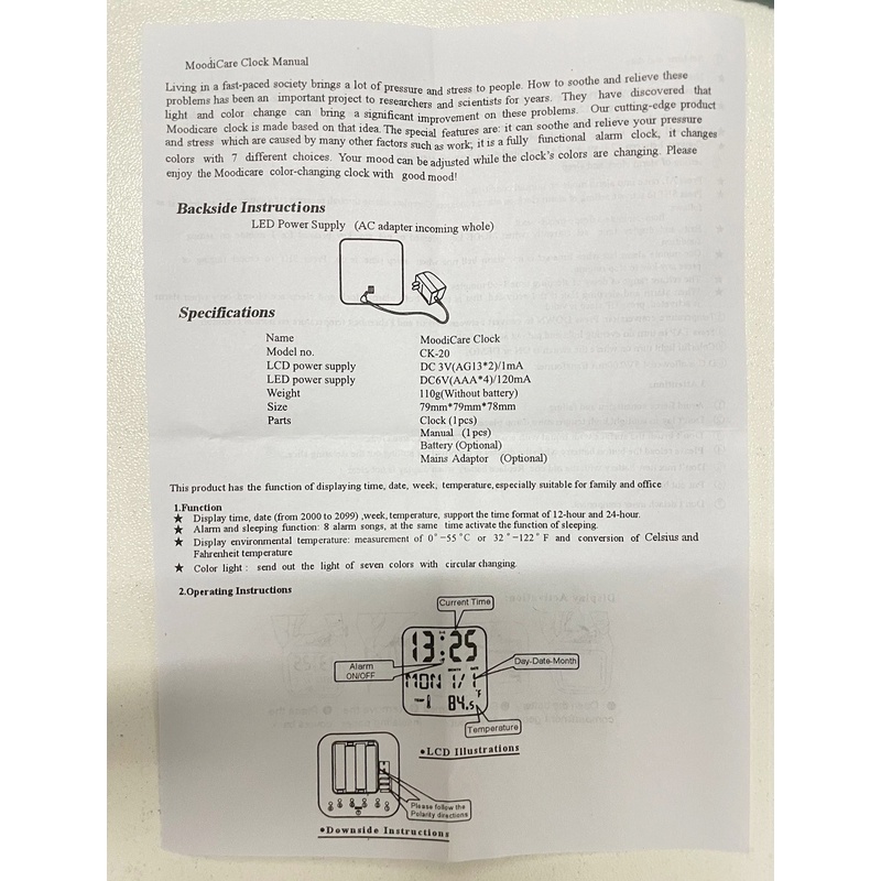 เรืองแสงใน Dark เกม Roblox นาฬิกาปลุก LED 7 สี Digital Night อิเล็กทรอนิกส์ Action Figure อะนิเมะของเล่นเด็กคริสต์มาส - รูปที่ 6