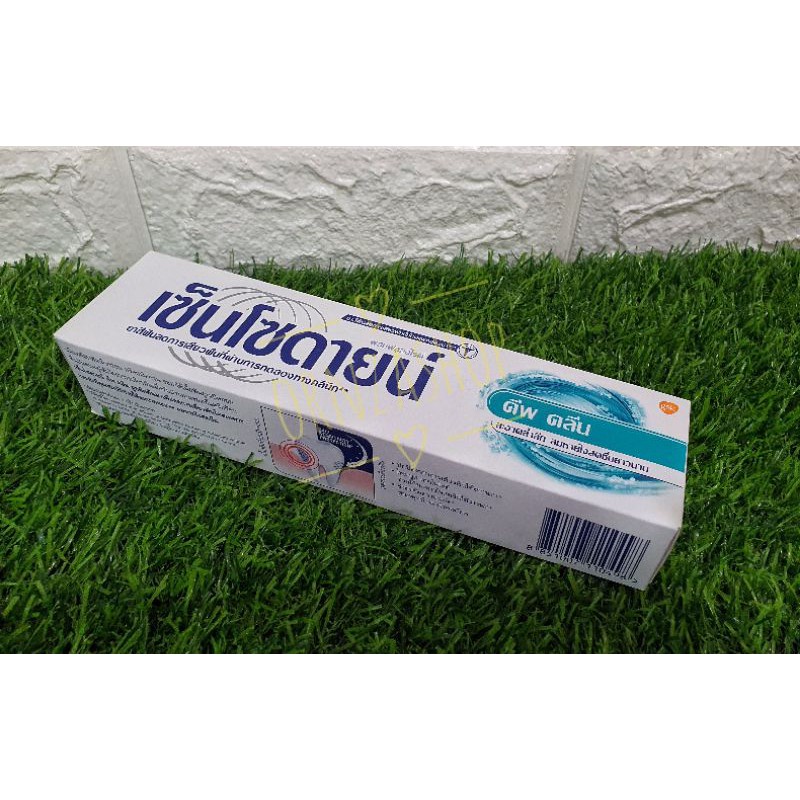 Exp : 02/2025 ยาสีฟัน Sensodyne Deep Clean 160g เซ็นโซดายน์ ยาสีฟัน ดีพ คลีน ขนาด160กรัม