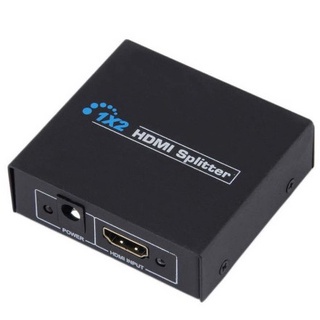 HDMI Splitter เข้า1ออก  2จอ FULL HD 3D เวอร์ชั่น1.4