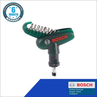 BOSCH Pocket ชุดดอก ไขควง 10 ชิ้น ดอกไขควง รุ่น 2607017413