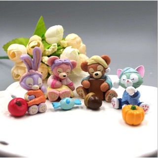 VG Cartoon cute Duffy Bear Painter Cat Stella Doll Doll Hand Model Decoration