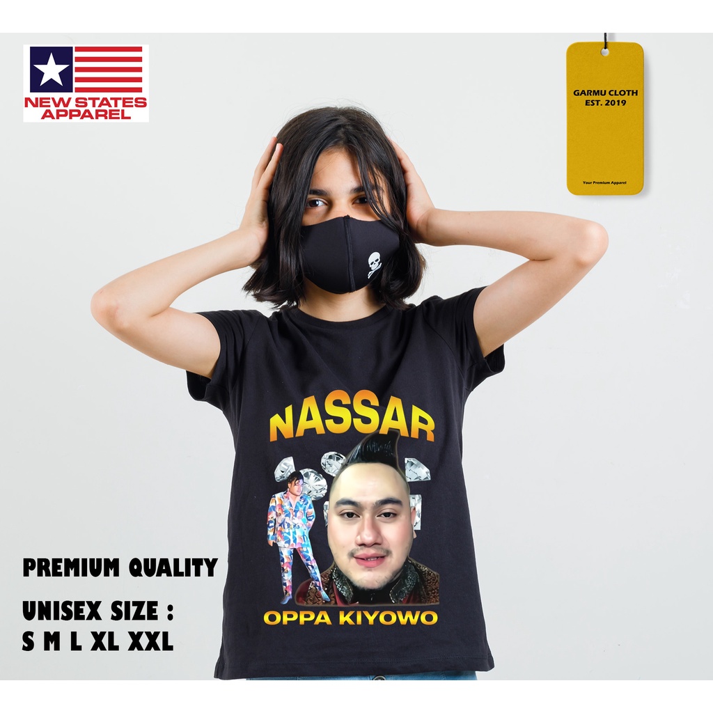 NASSAR T-SHIRT / MUSIC T-SHIRT / เสื้อยืดผู้หญิง / DISTRO T-SHIRT / เสื้อยืด / NR1