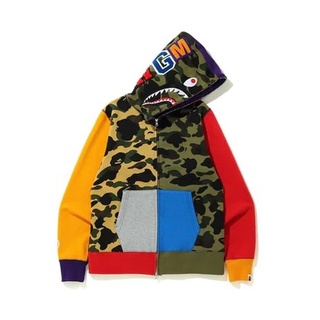 PROSPER - BAPE 1st Camo Crazy Shark  Full Zip Hoodie Multi