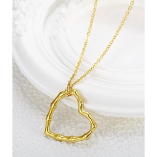 Lena necklace สร้อยคอจี้หัวใจ ดูมินิมอล ไม่มากไปไม่น้อยไป น่ารักมากเลยค่ะ