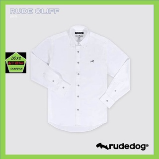 Rudedog เสื้อเชิ้ตผู้ชาย รุ่น Rude Cliff สีขาว