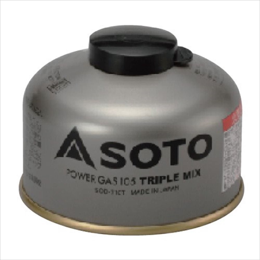 แก๊สซาลาเปา SOTO POWER GAS 250/500 ขนาด 230g/470g ถังเทา