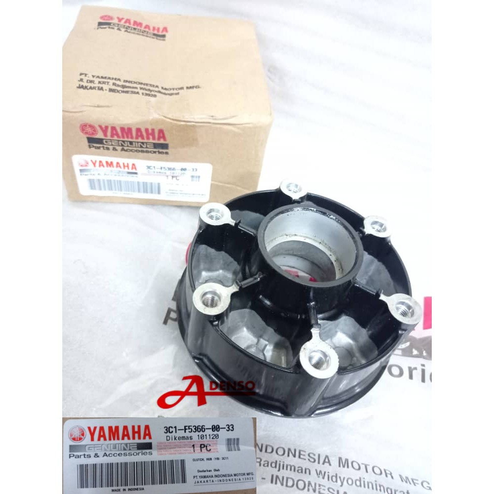 FZ150 CLUTCH HUB FZ SPROCKET CLUTCH HUB FZ150i FZ150I HUB CLUTCH HUB SPROCKET สีดํา ORIGINAL100%YAMA