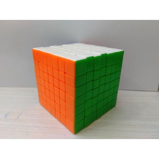 RUI FU CUBE 7X7X7 ลูกบิด รูบิคผึกสมอง ทรงลูกบาศก์ 7X7X7 ฝึกสมอง เพิ่มไอคิว ลื่น ทน DianSheng White Rubiks Cube