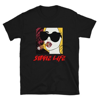 เสื้อยืด พิมพ์ลาย Stogie Life Blonde สไตล์ตะวันตก คุณภาพดี สําหรับผู้ชายS-5XL