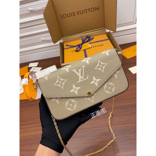 [ทักแชทก่อนสั่งซื้อ] LV Louis Vuitton กระเป๋ารุ่น Félicie Pochette