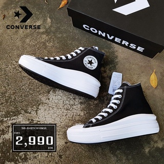 รองเท้าผ้าใบ CONVERSE รุ่น CTAS MOVE HI BLACK รหัส 56-8497CH1BKXX สินค้าพร้อมส่ง