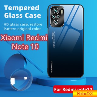 Xiaomi Redmi Note 10 (Ready Stock)  | Camera protection | Non-stick fingerprint | scratch proof | Fit to the touch | Hard Case