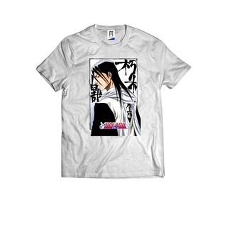 ผ้าฝ้ายแท้Am37 | เสื้อยืด พิมพ์ลายการ์ตูนอนิเมะ BYAKUYA KUCHIKI MERCHCONS APPAREL | ขนาดกลางแจ้งS-4XL