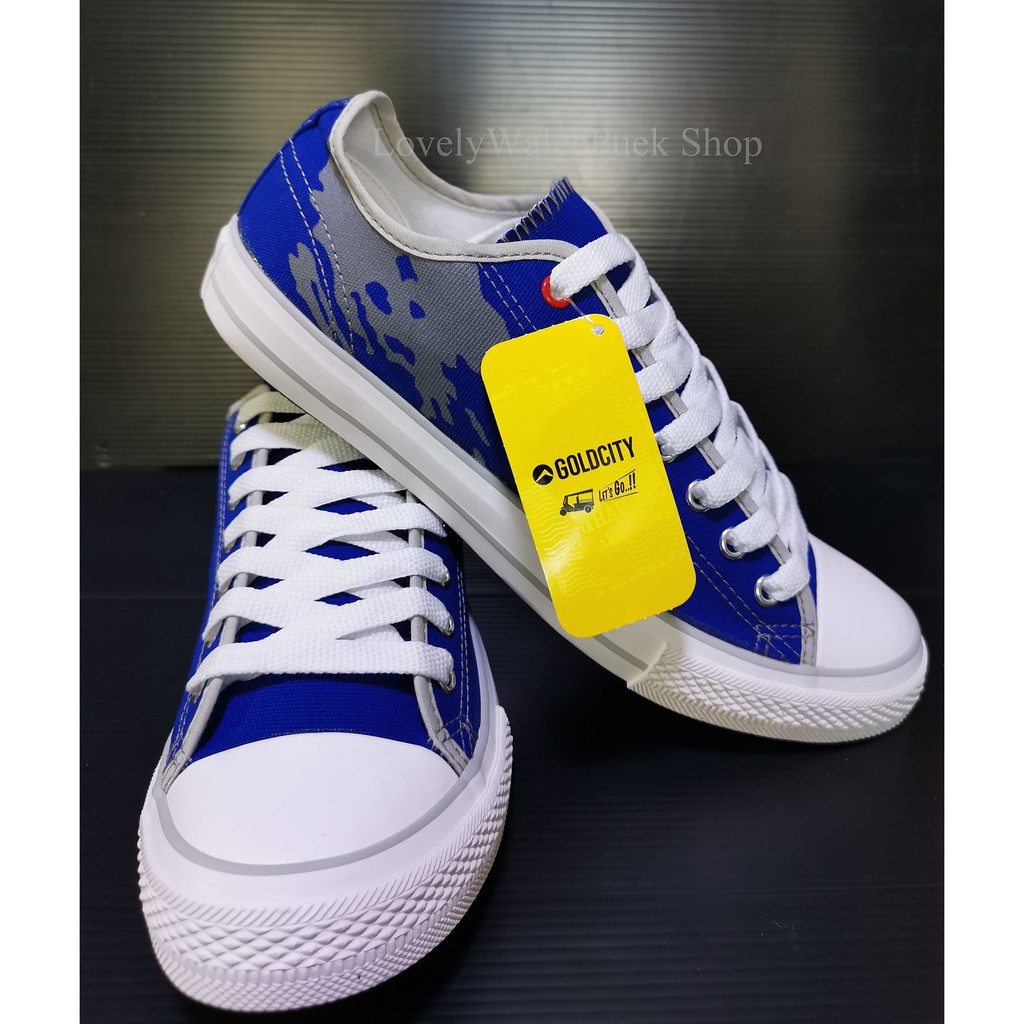Gold City-No23 รุ่น Raptor แฟชั่นมี 4 สีขาว-แดง-น้ำเงิน-ดำ Size 37-45