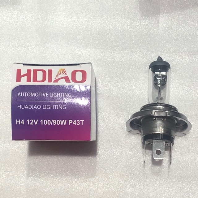H4 100/90W HDIAO HEAD LAMP BULB EURO TECHNOLOGY