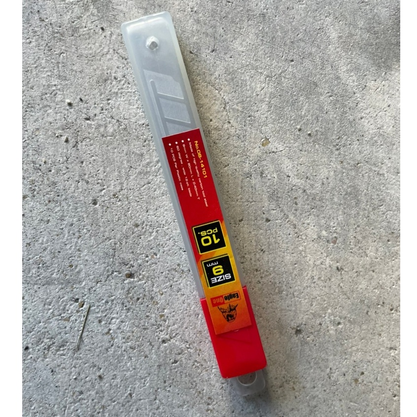 ใบมีดคัตเตอร์ สำรอง ขนาด9 และ 18มม. Eagle one คัตเตอร์ คัทเตอร์ - รูปที่ 2