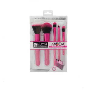 MODA  6 Pc Pink Perfect Mineral Set 6 pcs. ชุดแปรงแต่งหน้า