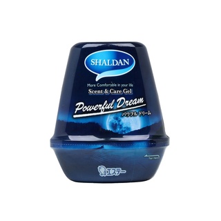 SHALDAN SCENT &amp; CARE GEL POWERFUL  DREAM 180g เจลหอมปรับอากาศ กลิ่น พาวเวอร์ฟลูดรีม 180 กรัม