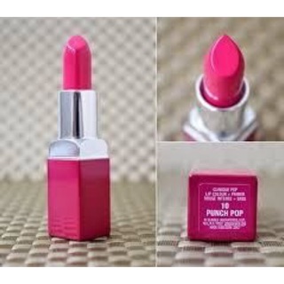 Clinique Pop Lip Colour and Primer ขนาดปกติ 3.9 g #10 Punch Pop (Tester no box)