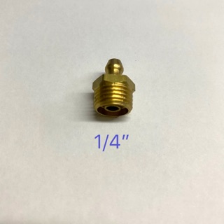 หัวอัดจาระบี หัวอัดจารบี ขนาด 1/4”ตรง, 1/4”(90องศา), 1/4”(45องศา)