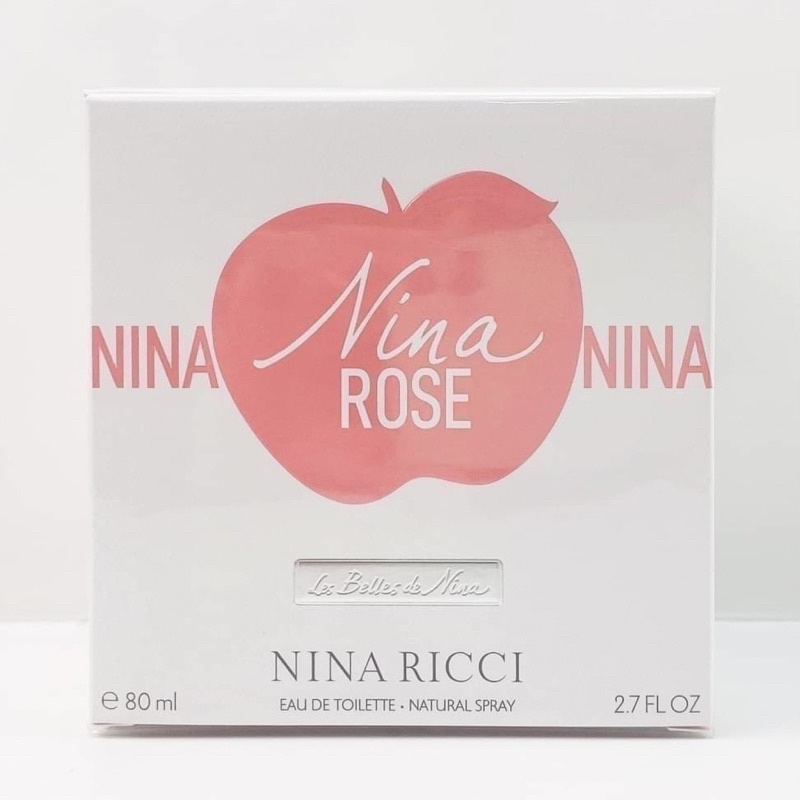 Nina Rose by Nina Ricci Les Belles De Nina EDT 80ml กล่องซีล