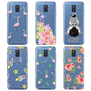 เคสโทรศัพท์มือถือ Tpu สําหรับ Samsung Galaxy A 6 Plus