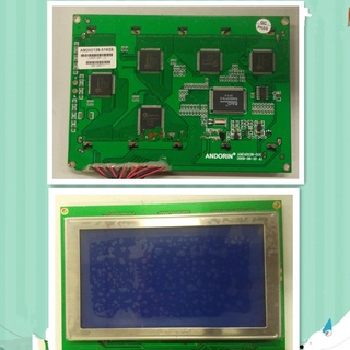 Sz LCM240128Zk หน้าจอแสดงผล LCD ขาวดํา แผงควบคุมอุตสาหกรรม เครื่องฉีดขึ้นรูป