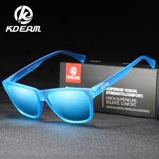 Kdeam แว่นตากันแดด Polarized น้ำหนักเบาทนทานสำหรับผู้ชายผู้หญิงสวมแว่นตากันแดด UV400